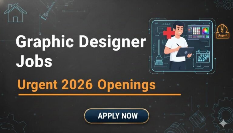 Graphic Designer Jobs Urgent 2026 Openings
