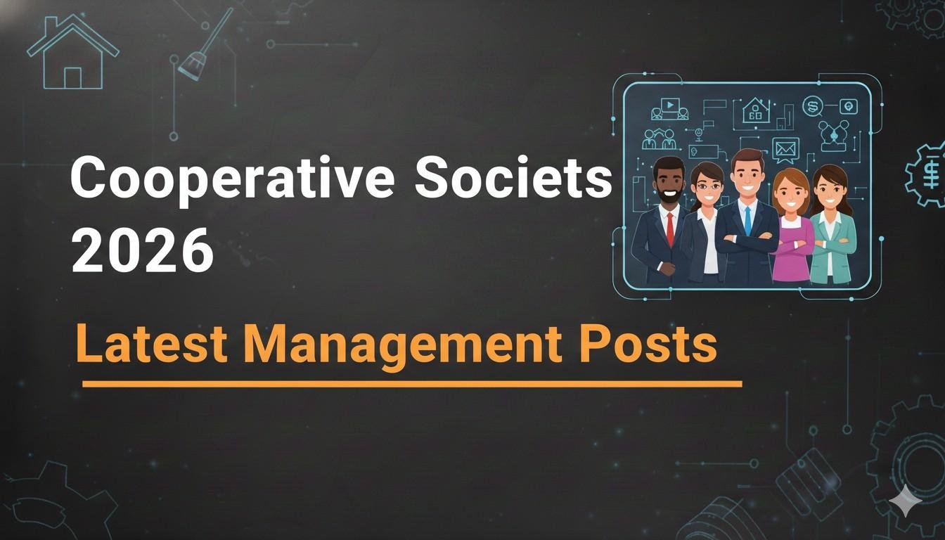 Cooperative Society Jobs Latest Management Posts