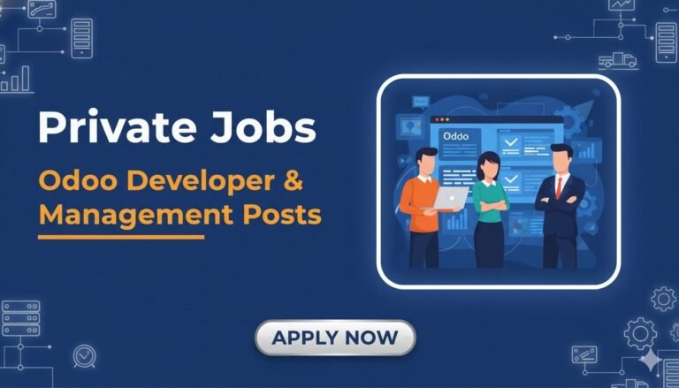 Private Jobs Odoo Developer & Management Posts
