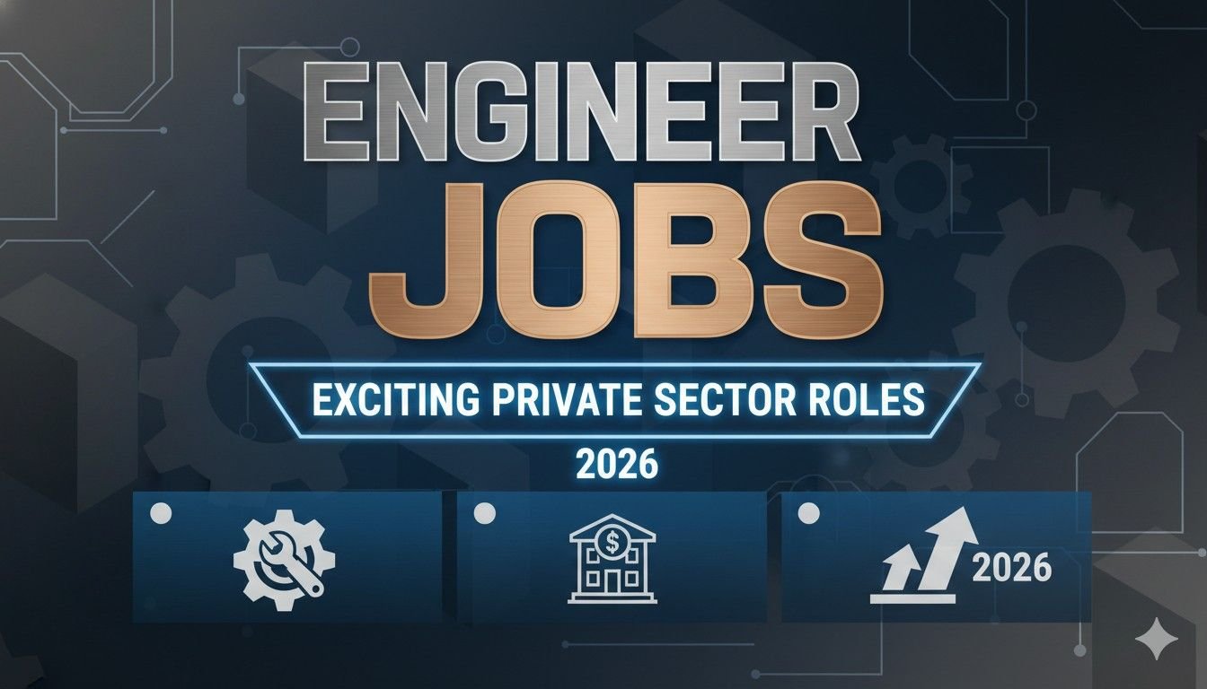 Engineer Jobs Exciting Private Sector Roles 2026