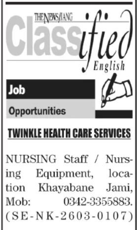 Nursing Jobs Exciting New Medical Posts