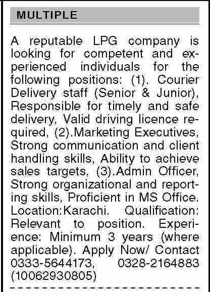 LPG Group Jobs Best Management Staff Openings