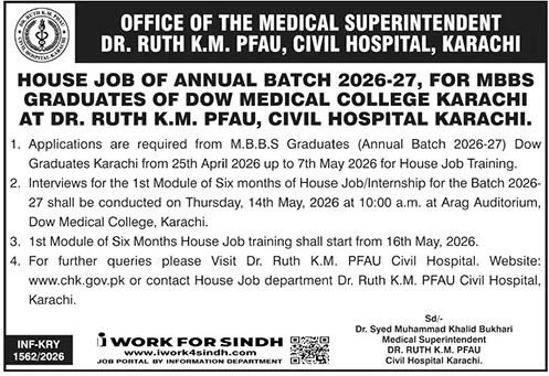 Civil Hospital Jobs Urgent 2026 Medical Posts