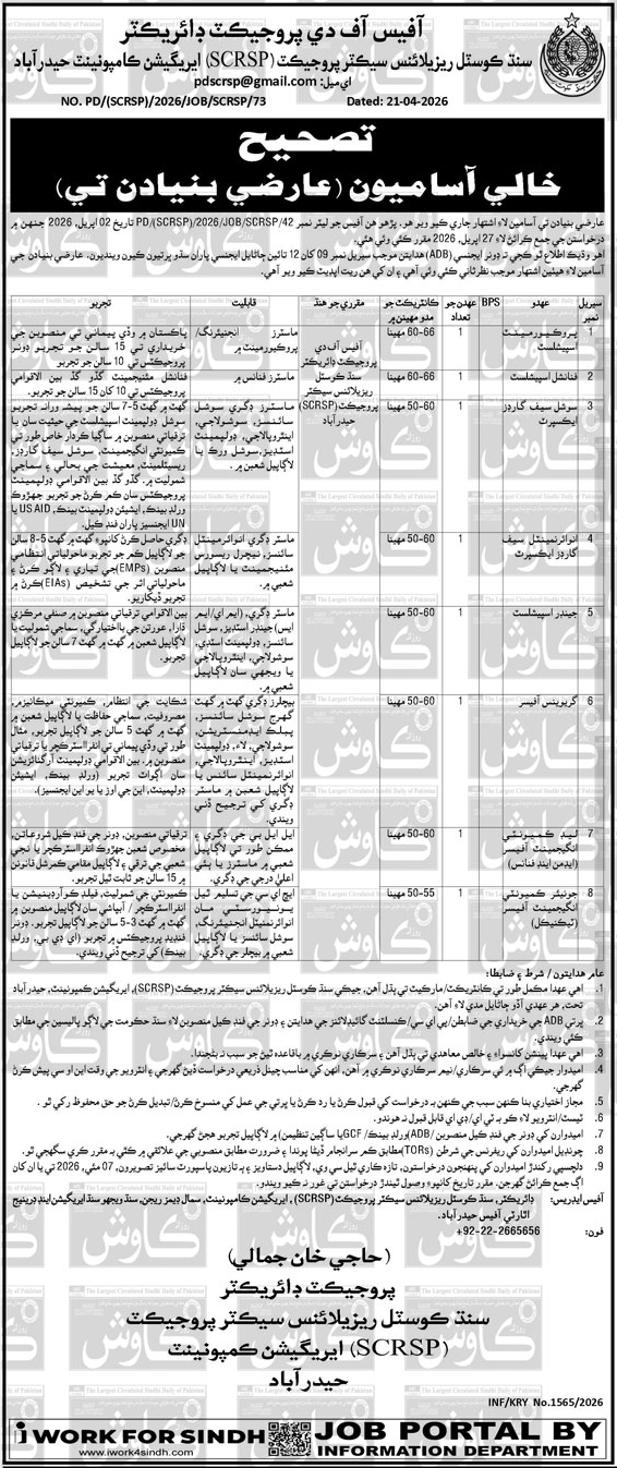 Latest Irrigation Jobs 2026 Apply Now