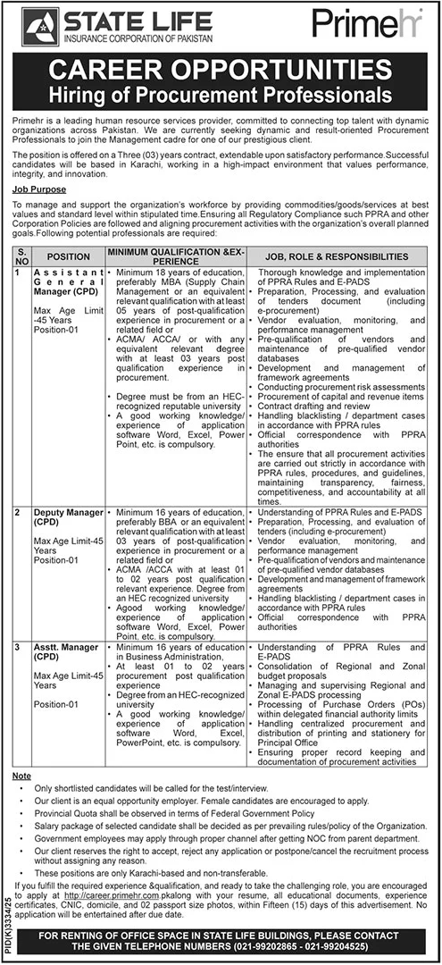 State Life Insurance Jobs Latest Hiring 2026