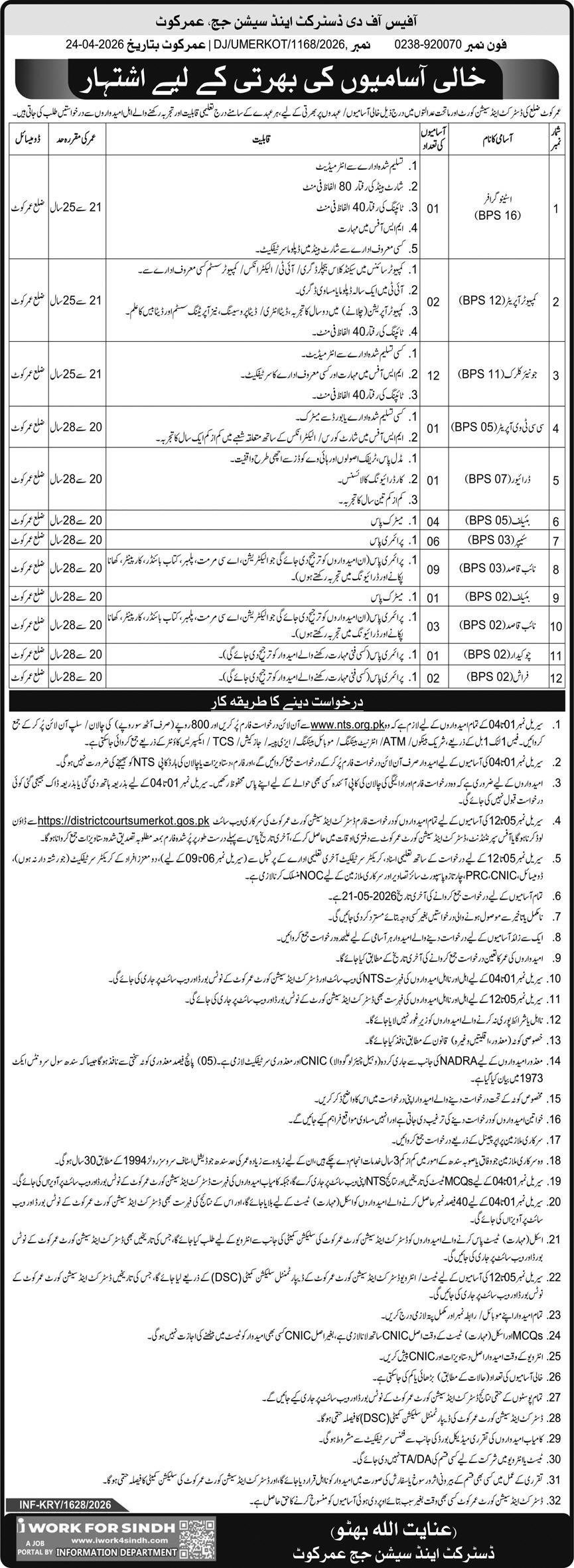 District Court Jobs 2026 Apply Latest Roles