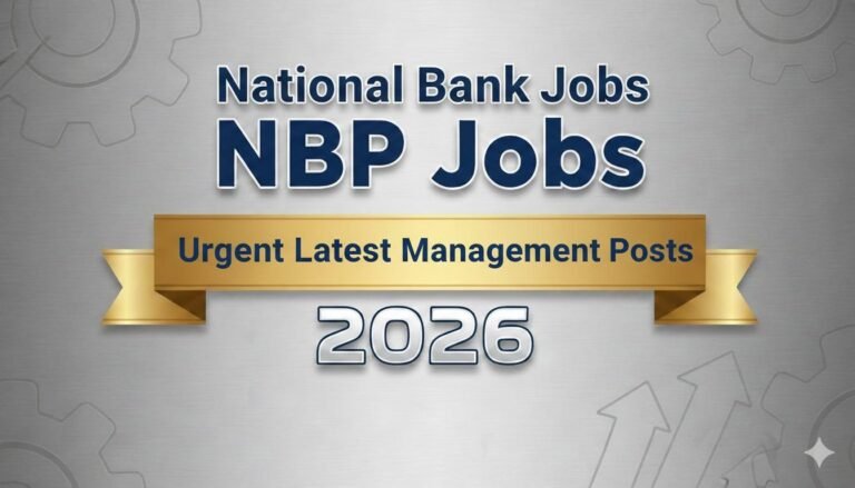 NBP Jobs Urgent Latest Management Posts 2026