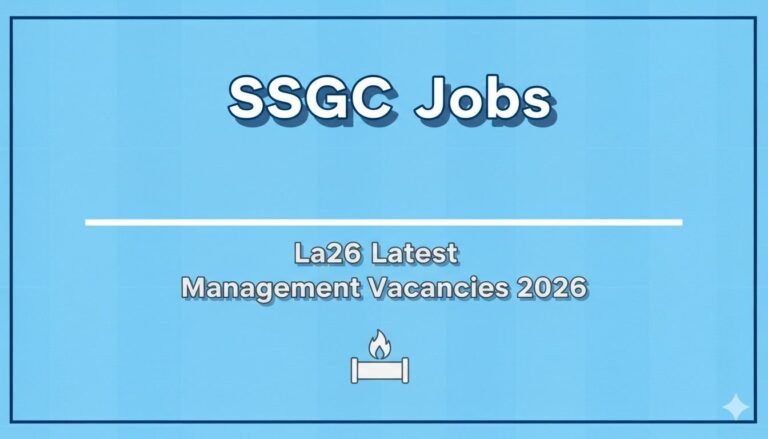 SSGC Jobs Latest Management Vacancies 2026