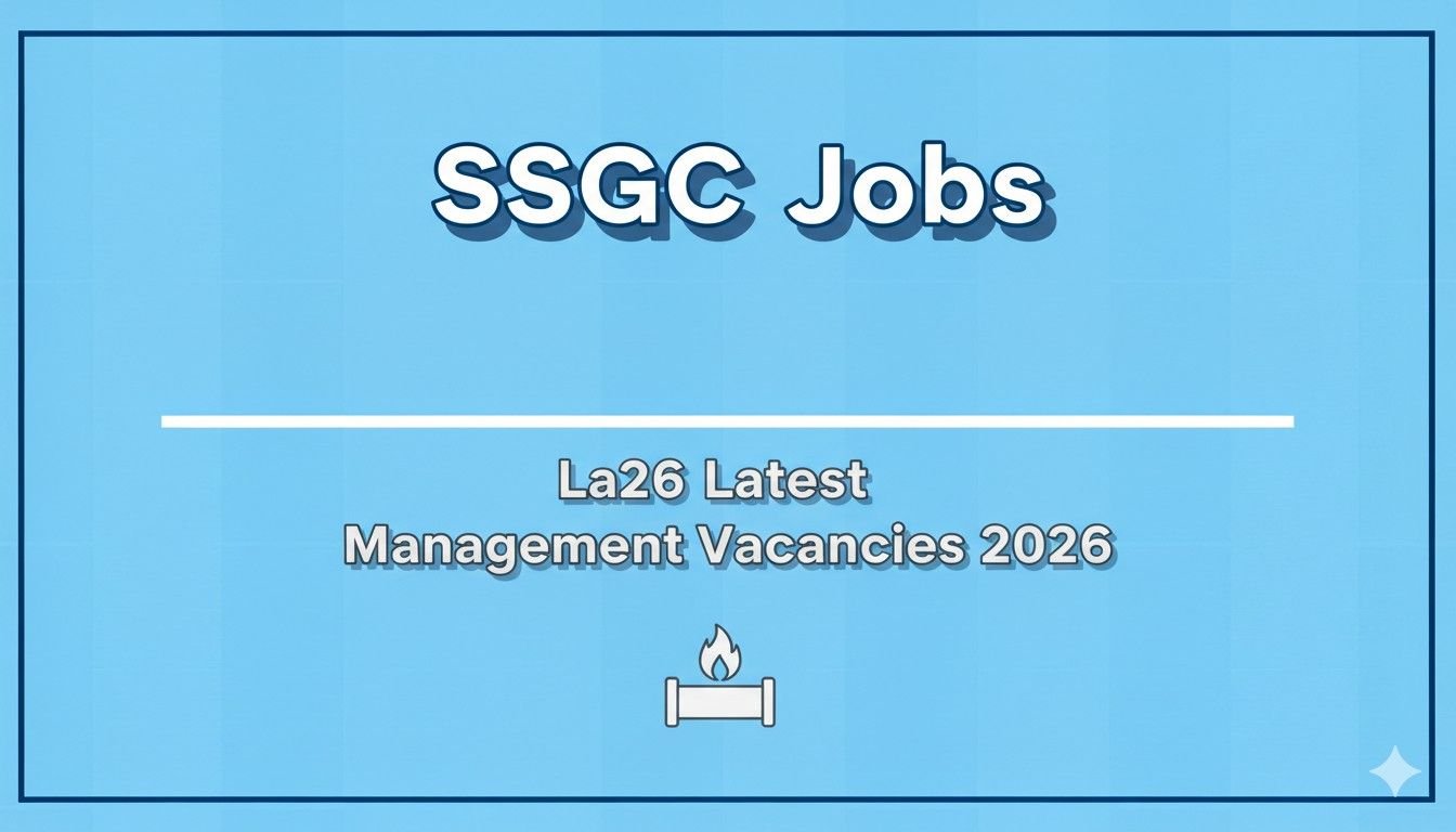 SSGC Jobs Latest Management Vacancies 2026