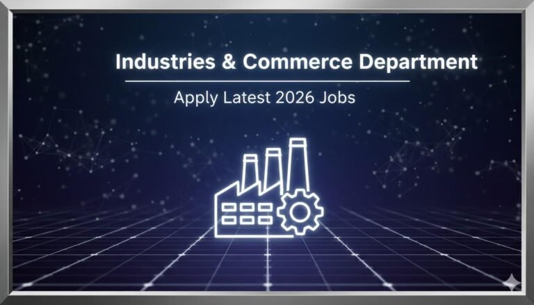 Industries & Commerce Department Apply Latest 2026 Jobs