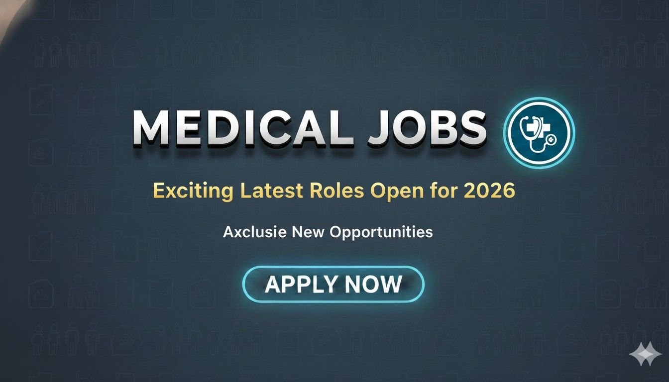 Medical Jobs Exciting Latest Roles Open for 2026