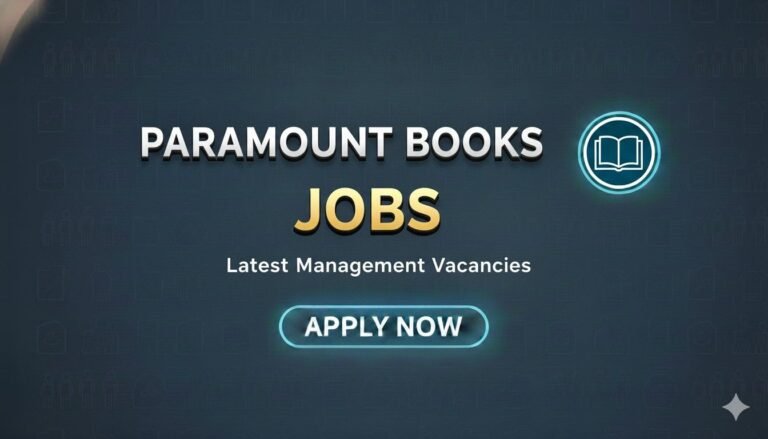 Paramount Books Jobs Latest Management Vacancies