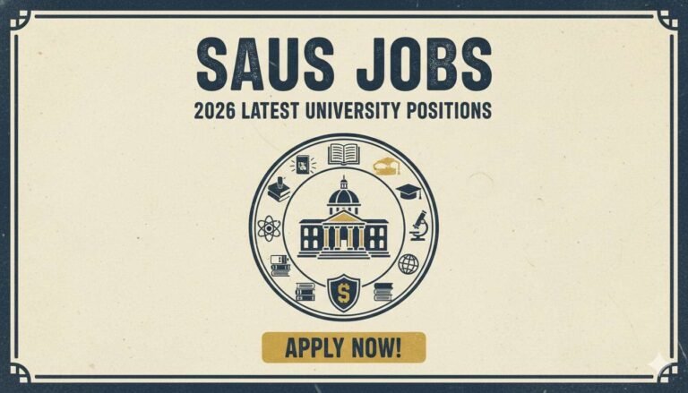 SAUS Jobs 2026 Latest University Positions