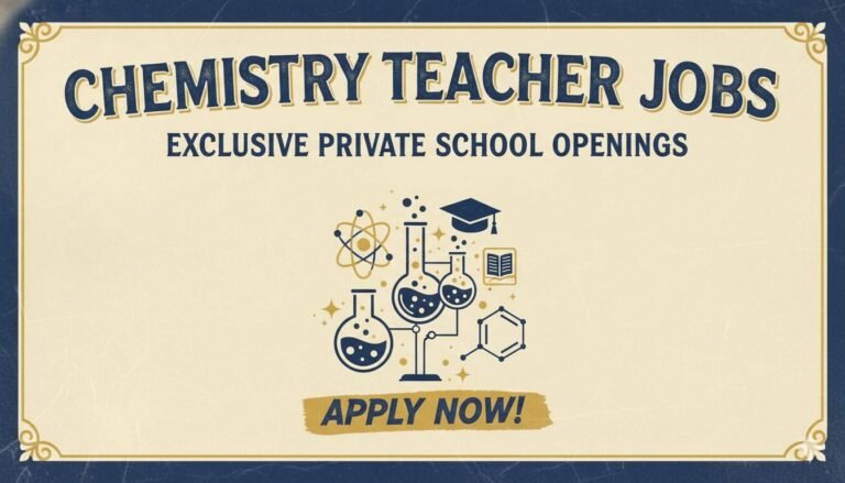 Chemistry Teacher Jobs Exclusive Private School Openings