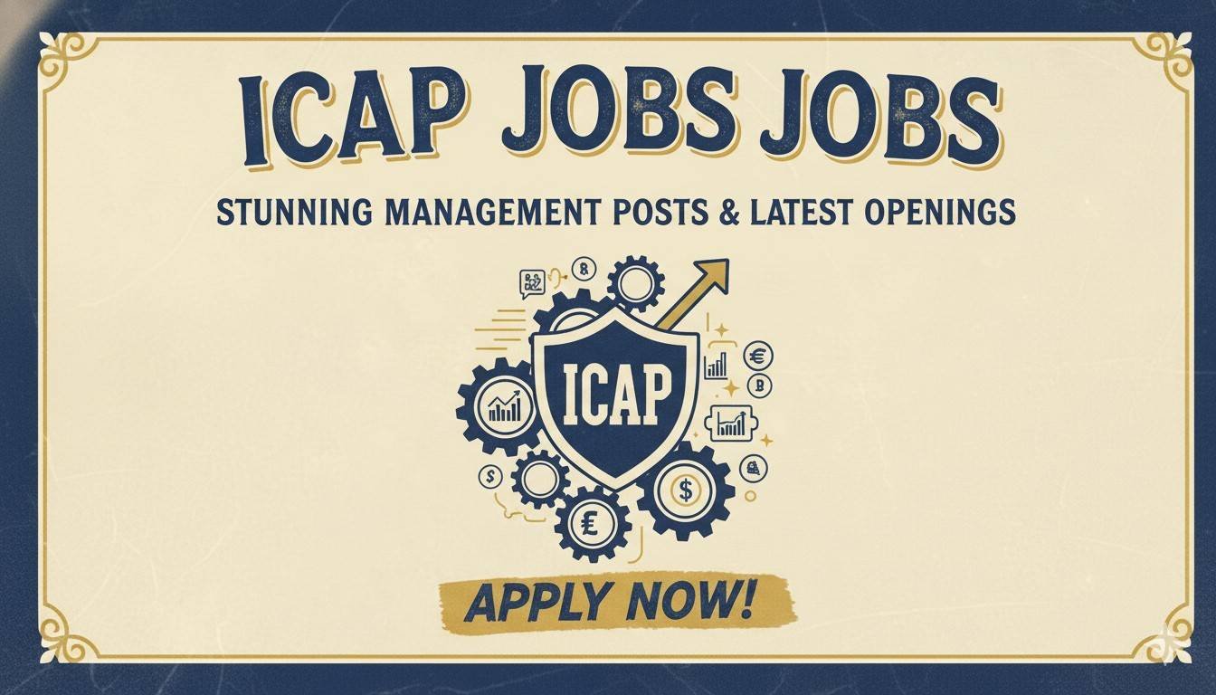 ICAP Jobs Stunning Management Posts & Latest Openings