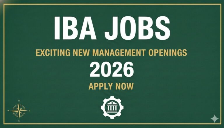 IBA Jobs Exciting New Management Openings 2026