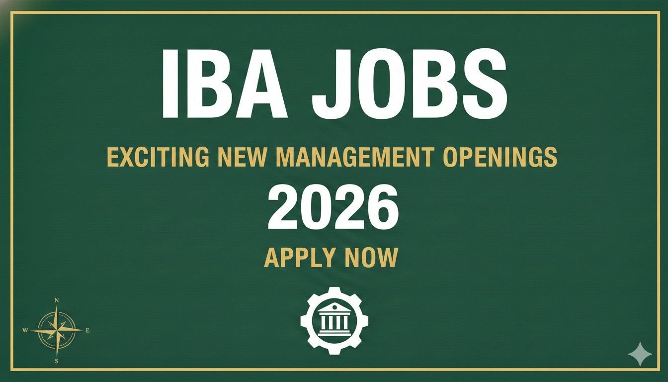 IBA Jobs Exciting New Management Openings 2026