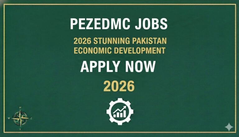 PEZDMC Jobs 2026 Stunning Pakistan Economic Development