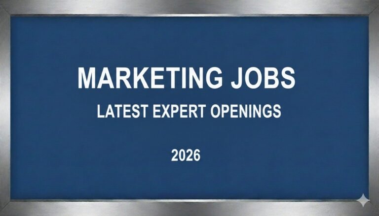 Marketing Jobs Latest Expert Openings 2026