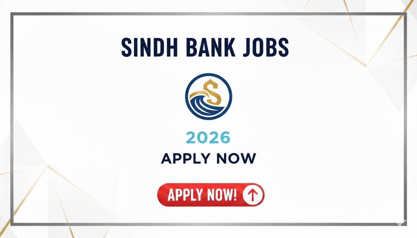 Sindh Bank Jobs 2026 Apply Now