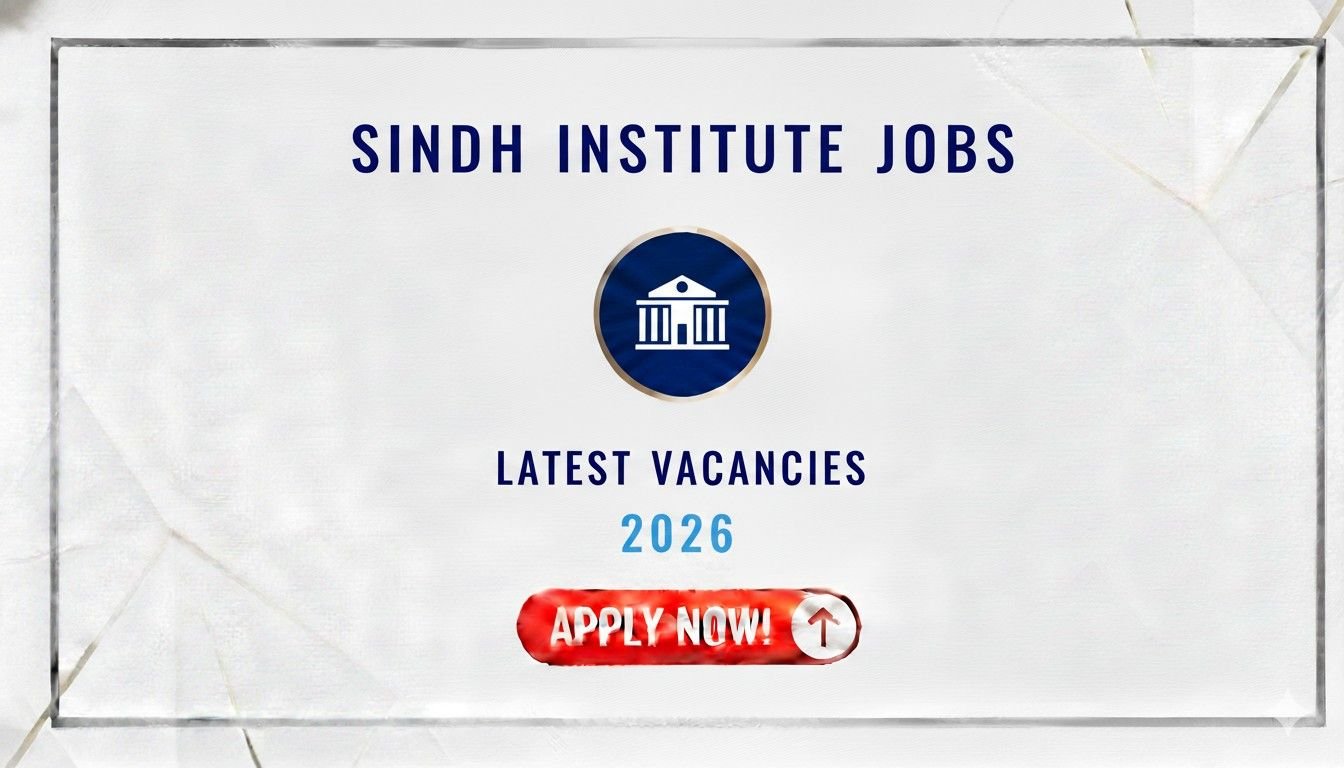 Sindh Institute Jobs Latest 2026 Vacancies