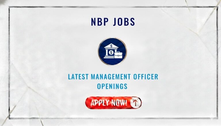NBP Jobs Latest Management Officer Openings