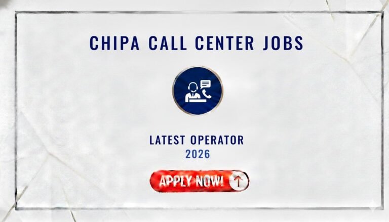 Chhipa Call Center Jobs 2026 Latest Operator