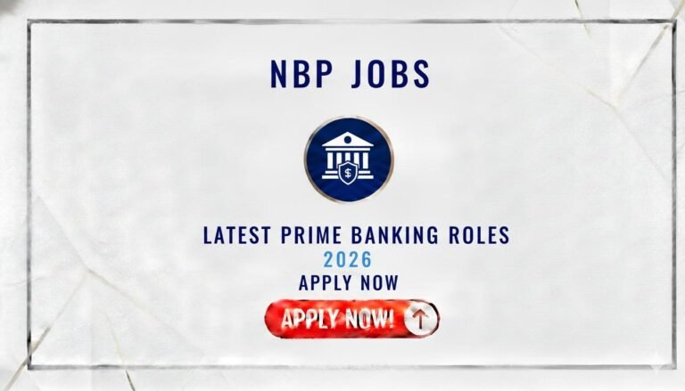 NBP Jobs Latest Prime Banking Roles Apply 2026