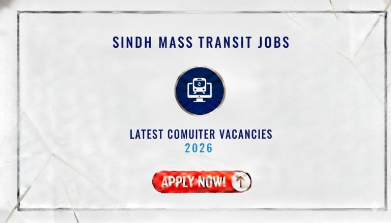 Sindh Mass Transit Jobs 2026 Latest Computer Vacancies