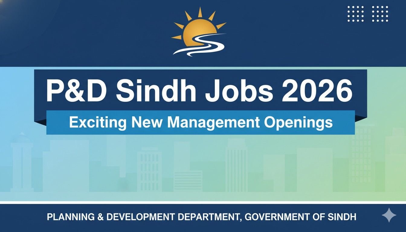 P&D Sindh Jobs 2026 Exciting New Management Openings