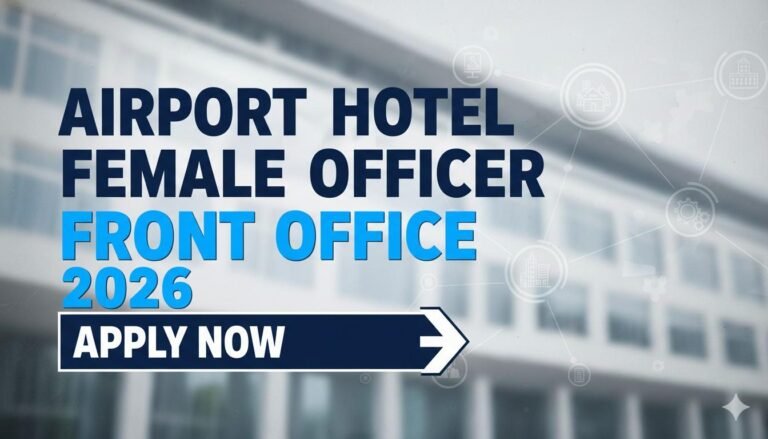 Airport Hotel Jobs Female Officer Front Office Apply now