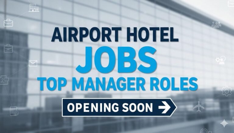 Airport Hotel Jobs Top Manager Roles apply now
