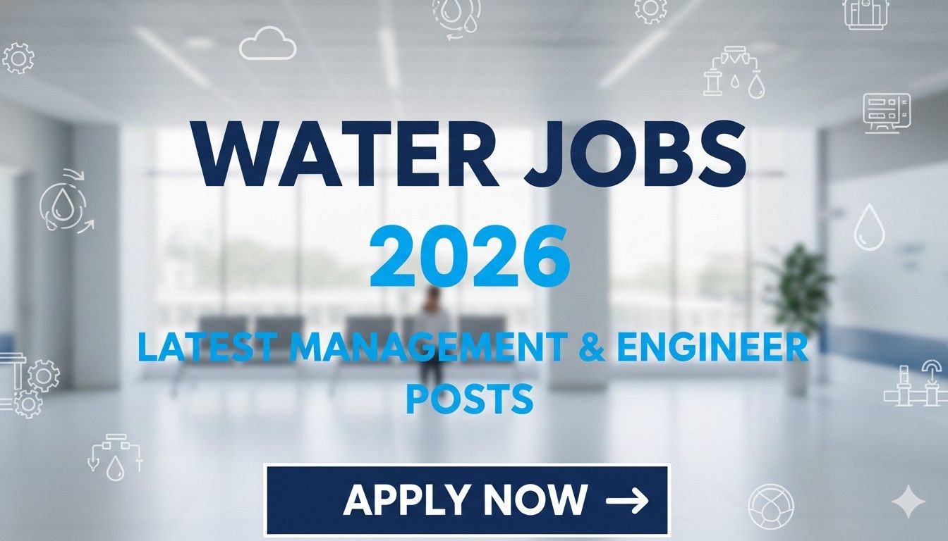 Water Jobs Latest Management & Engineer Posts