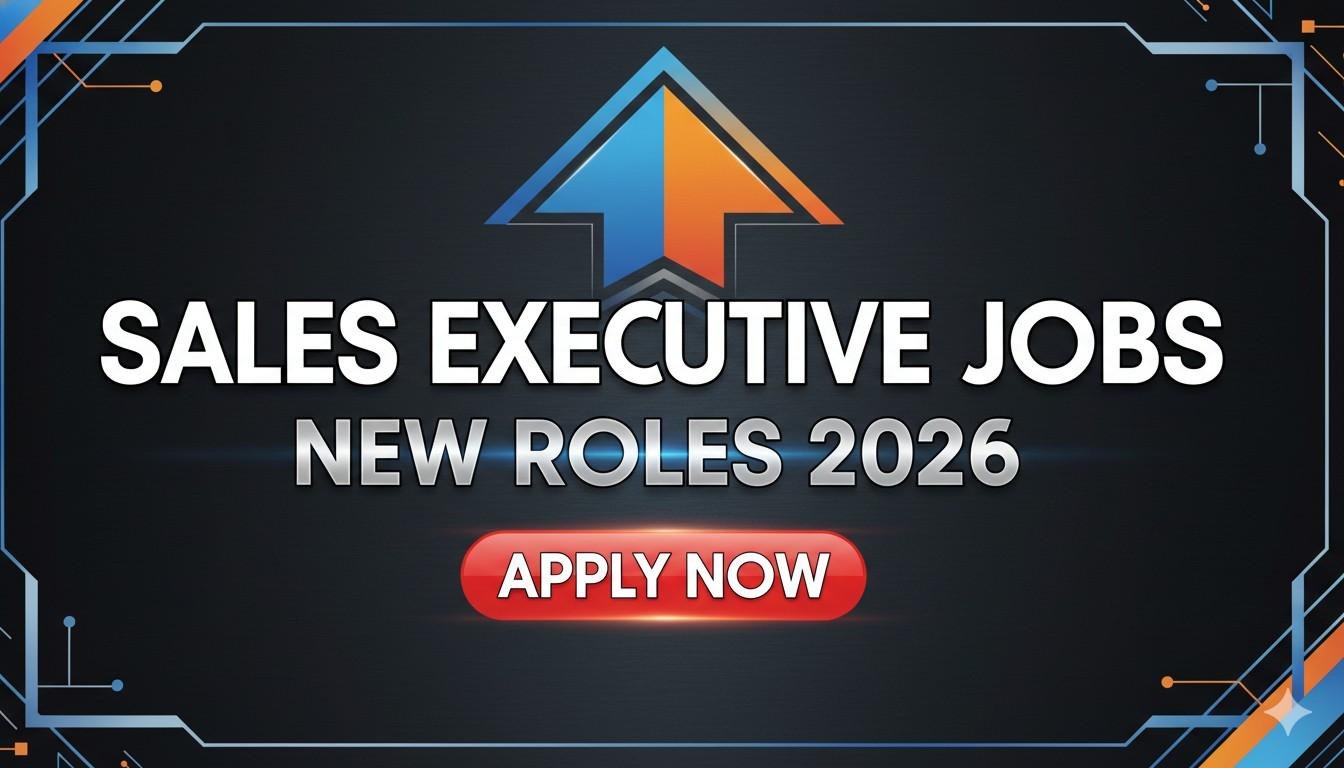 Sales Executive Jobs New Roles 2026 apply now