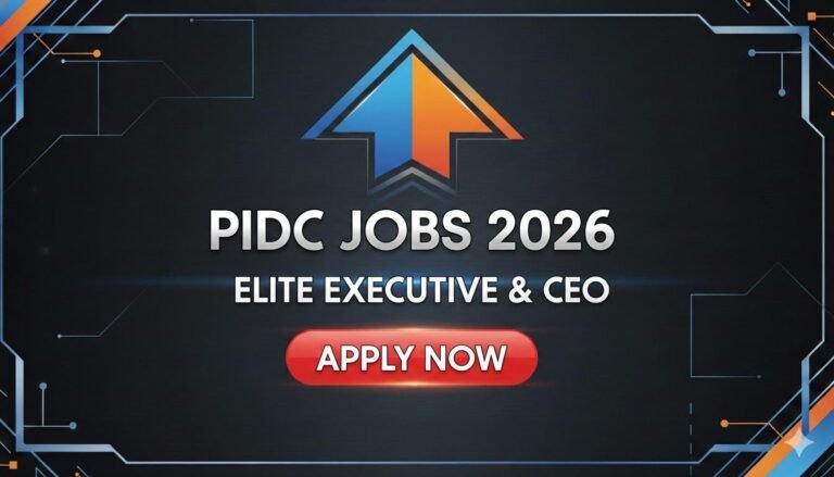 PIDC Jobs 2026 Elite Executive & CEO Apply now