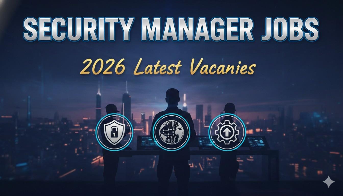 Security Manager Jobs 2026 Latest Vacancies