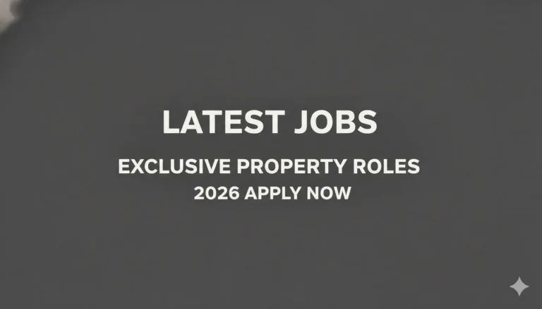 Latest Jobs Exclusive Property Roles 2026