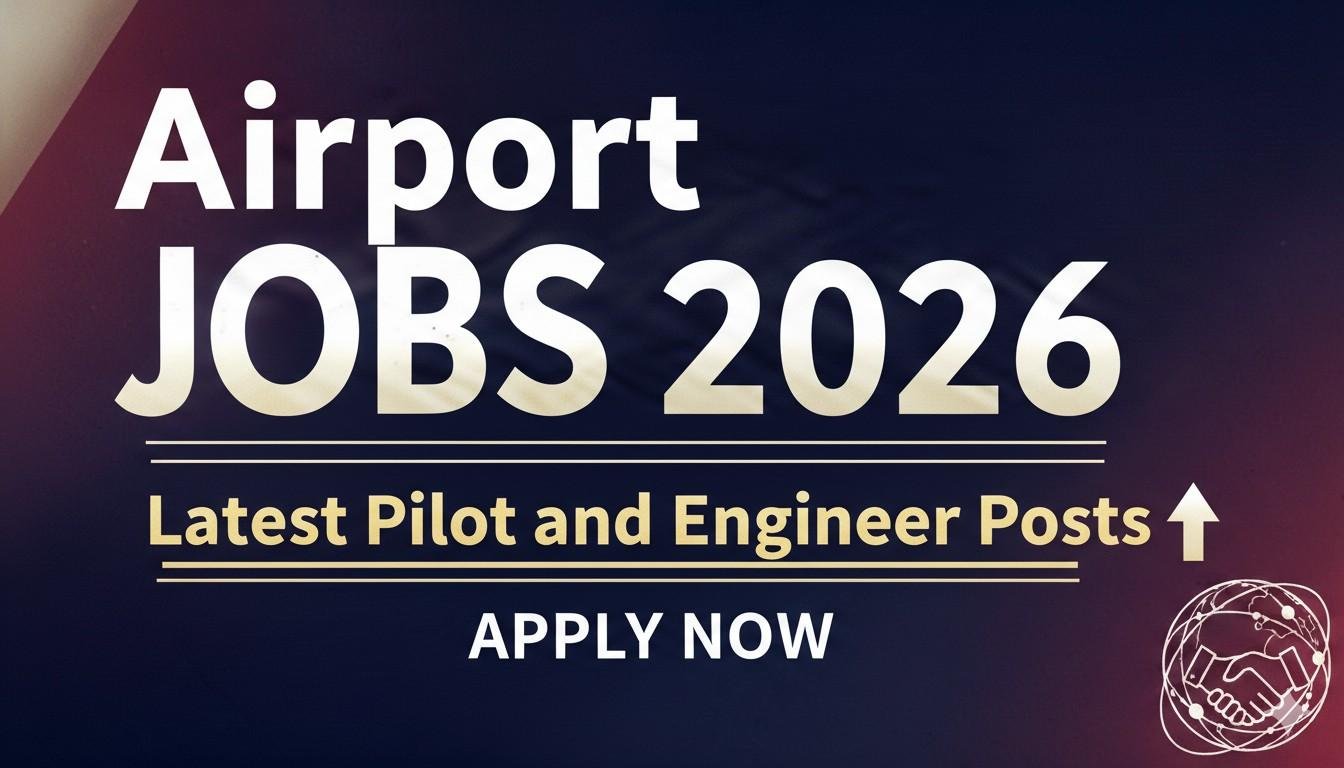 Airport Jobs 2026 Latest Pilot and Engineer Posts