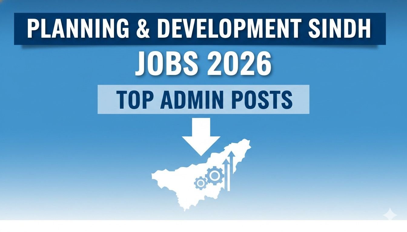Planning & Development Sindh Jobs 2026 apply now