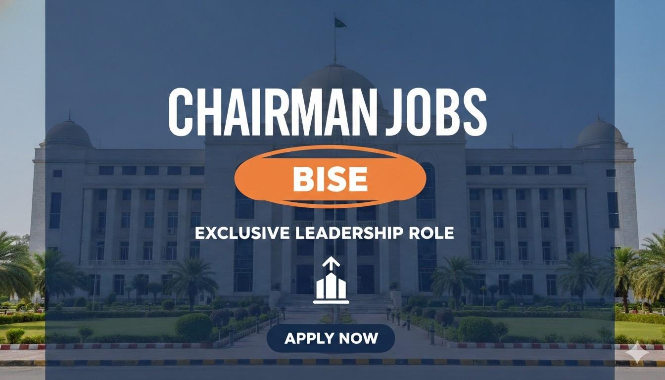 Chairman Jobs BISE Exclusive Leadership Role
