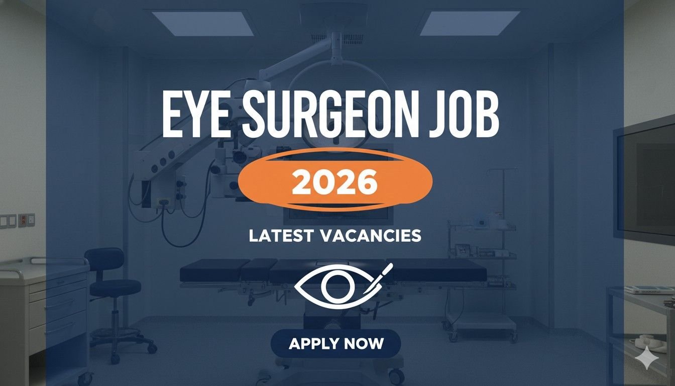 Eye Surgeon Job Latest 2026 Vacancies