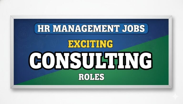 HR Management Jobs Exciting Consulting Roles