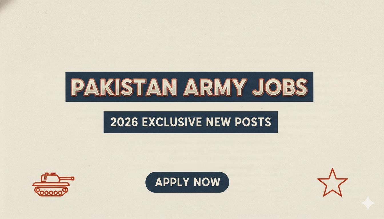 Pakistan Army Jobs 2026 Exclusive New Posts