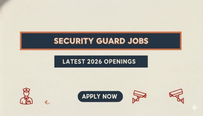 Security Guard Jobs Latest 2026 Openings