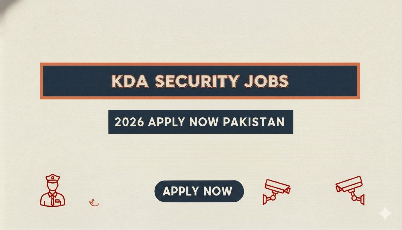 KDA Security Jobs 2026 Apply Now Pakistan