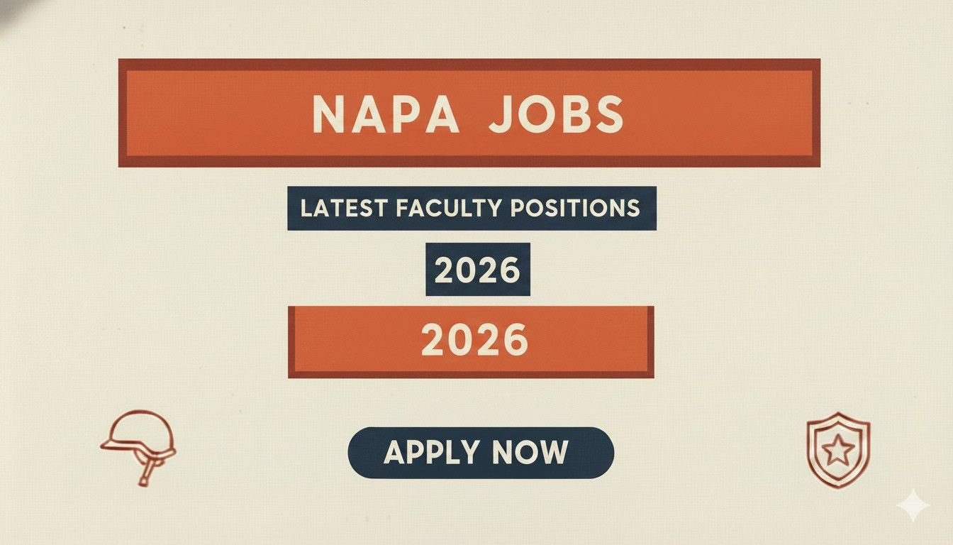 NAPA Jobs Latest Faculty Positions 2026