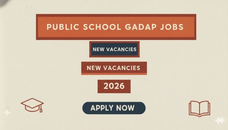 Public School Gadap Jobs New Vacancies