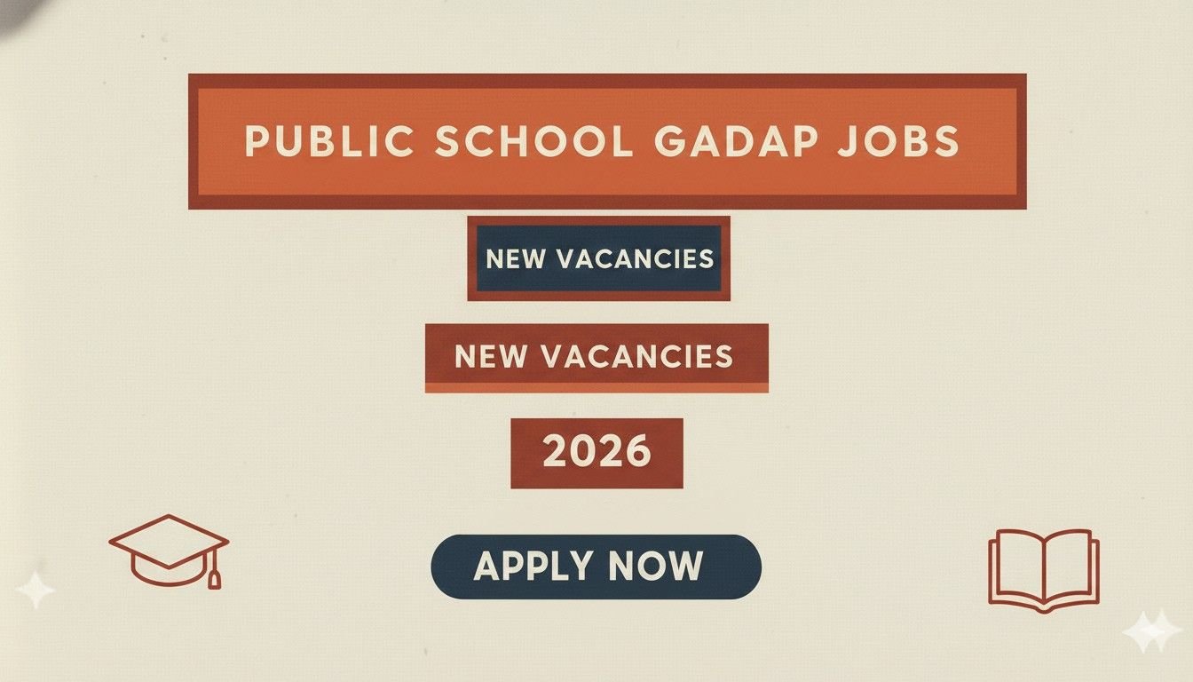 Public School Gadap Jobs New Vacancies