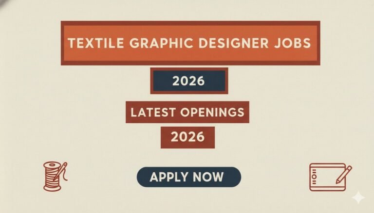 Textile Graphic Designer Jobs 2026 Latest Openings