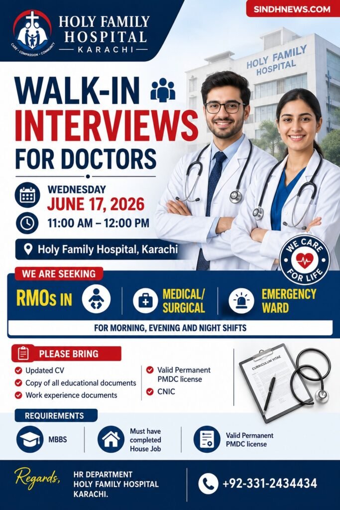 Doctor Walk-in Interviews: Apply for RMO Jobs 